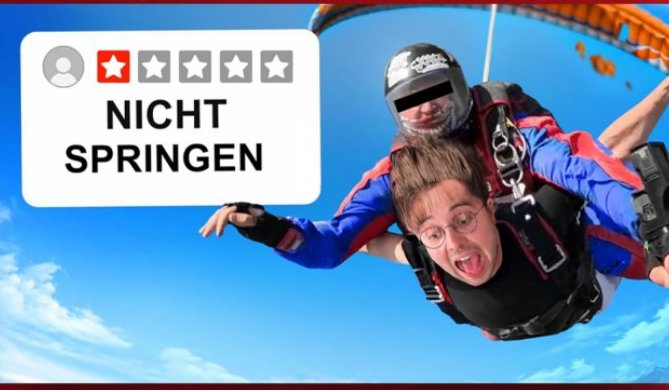Video: Nicht springen